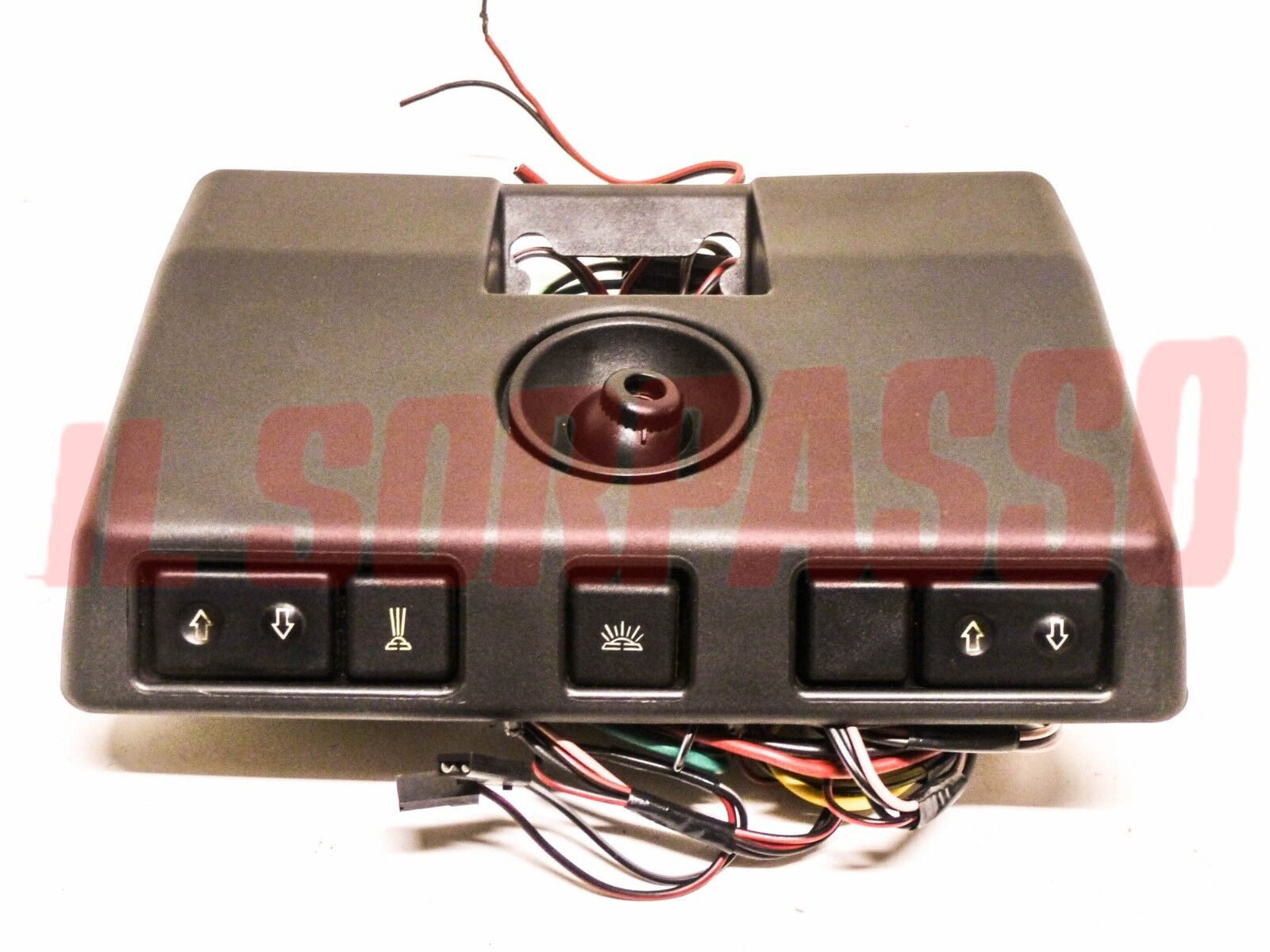 PULSANTIERA PULSANTI ALZAVETRI LUCE INTERNA ALFA ROMEO 75 + TURBO ORIGINALE