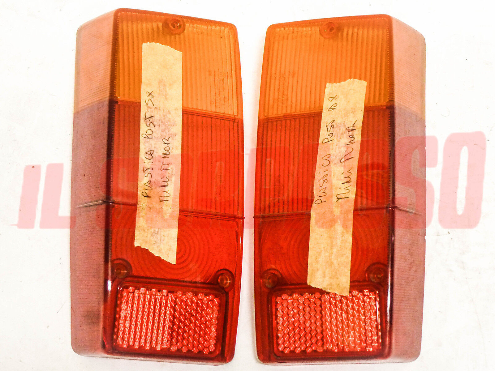 PLASTICHE FANALI POSTERIORI AUSTIN ROVER MINI MINOR COOPER ORIGINALI CARELLO