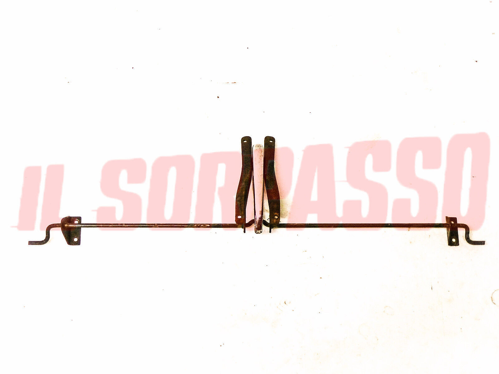 SERRATURA MECCANISMO MANIGLIA COFANO POSTERIORE  ALFA ROMEO DAUPHINE ORIGINALE