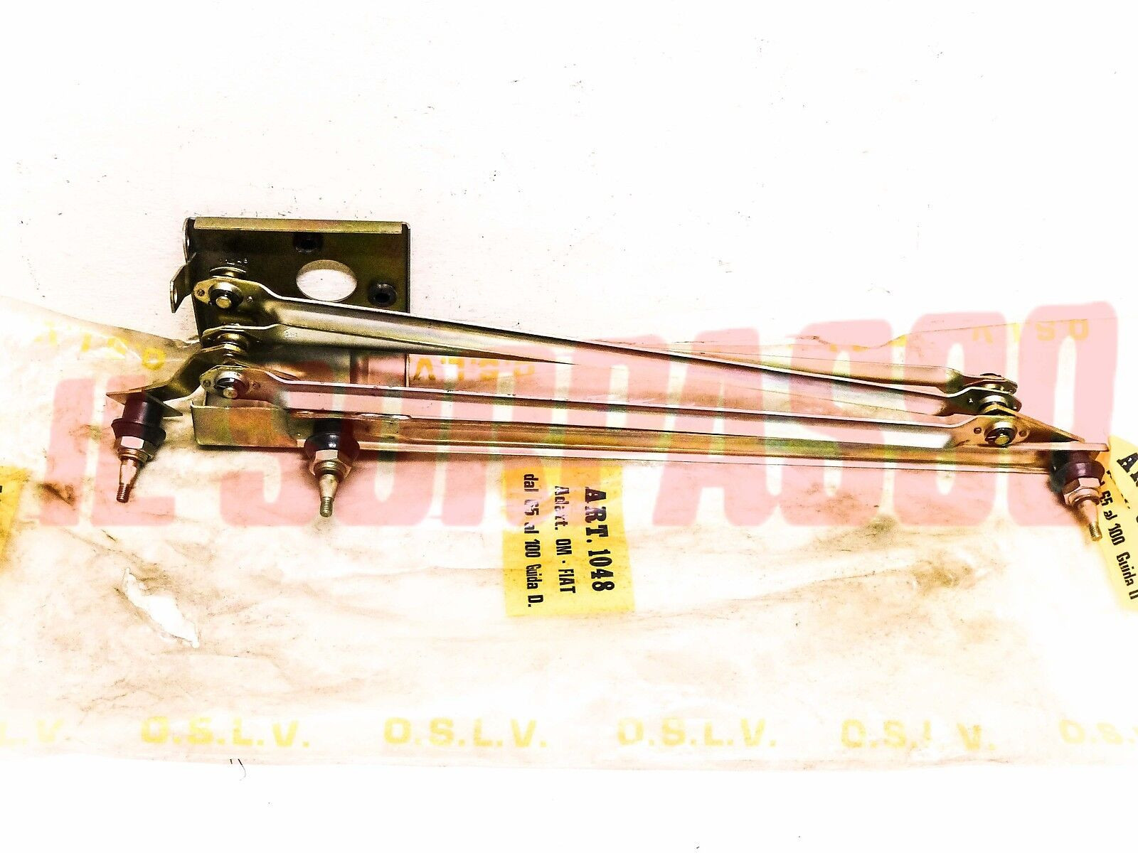 MECCANISMO CRISTO TERGICRISTALLI OM FIAT DA 65 A 100 GUIDA DX ORIGINALE