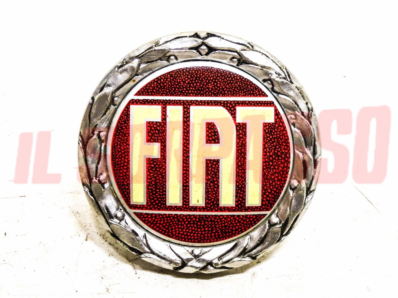 FREGIO STEMMA MASCHERINA FIAT 127 SPORT 131 128 RITMO CABRIO ABARTH METALLO 