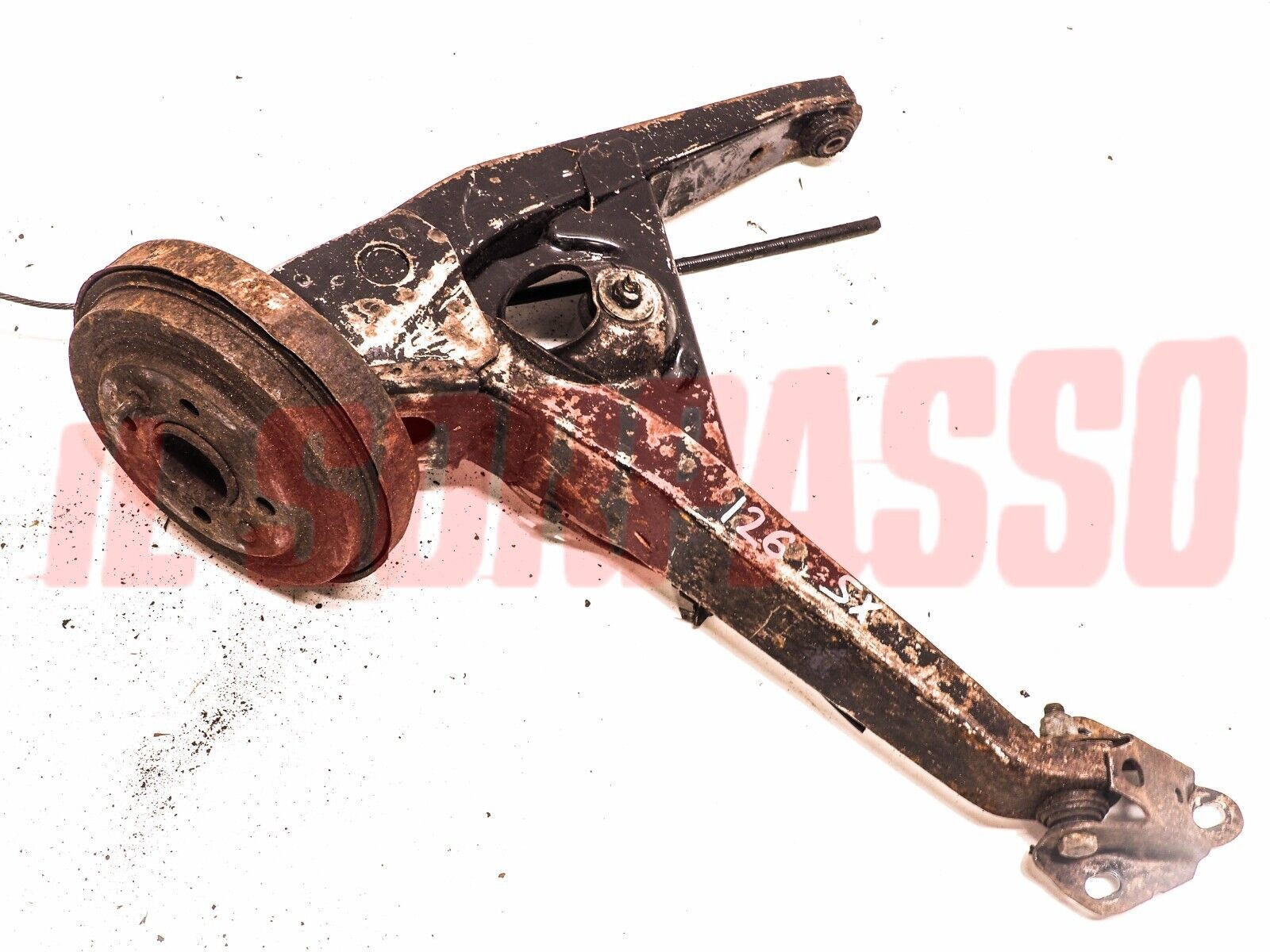 TRAPEZIO SOSPENSIONE POSTERIORE SINISTRA FIAT 126 2 SERIE ORIGINALE