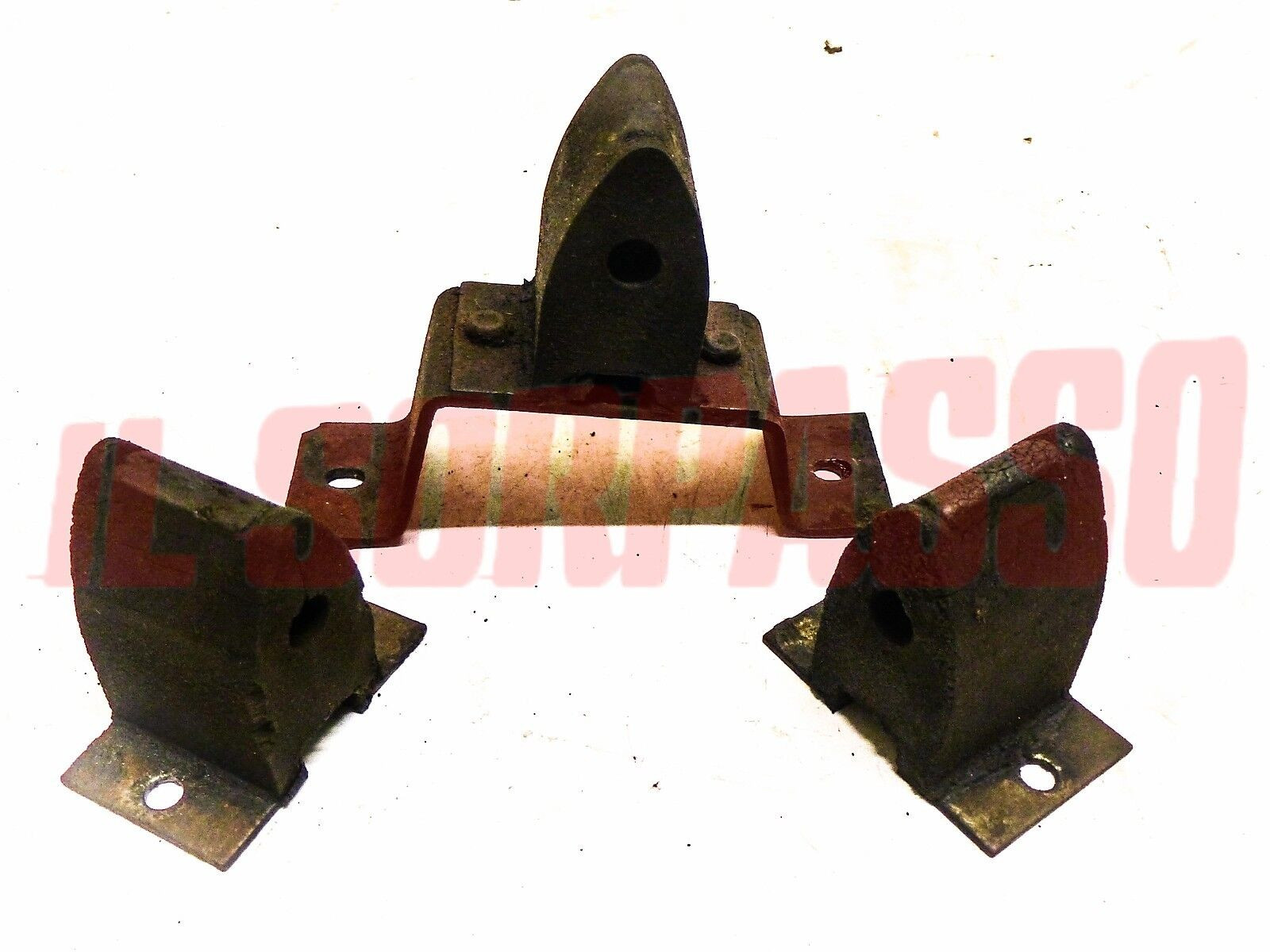 TAMPONI FINECORSA SOSPENSIONE POSTERIORE FIAT 1200 1500 1600 OSCA COUPE SPIDER