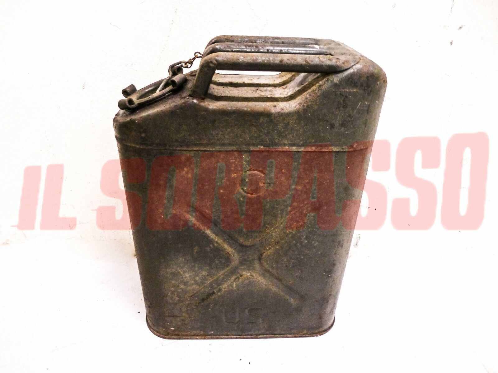 TANICA BENZINA MISCELA 20.5.51 FIAT CAMPAGNOLA AR 51 VIGILI DEL FUOCO MILITARE