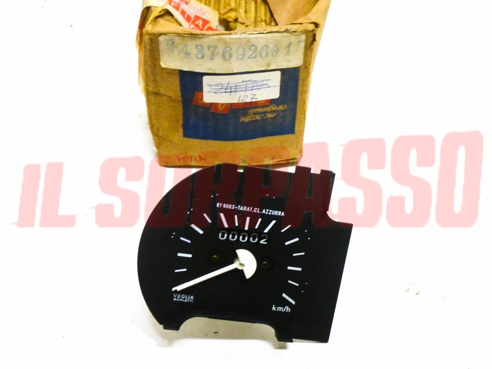 STRUMENTO CONTACHILOMETRI FIAT 127 C CL 900 E PULMINO PANORAMA 4376926