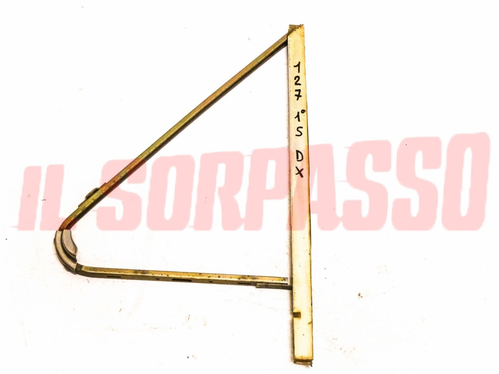TELAIO VETRO DEFLETTORE DESTRO FIAT 127 1 SERIE ORIGINALE MOD. PICCOLO