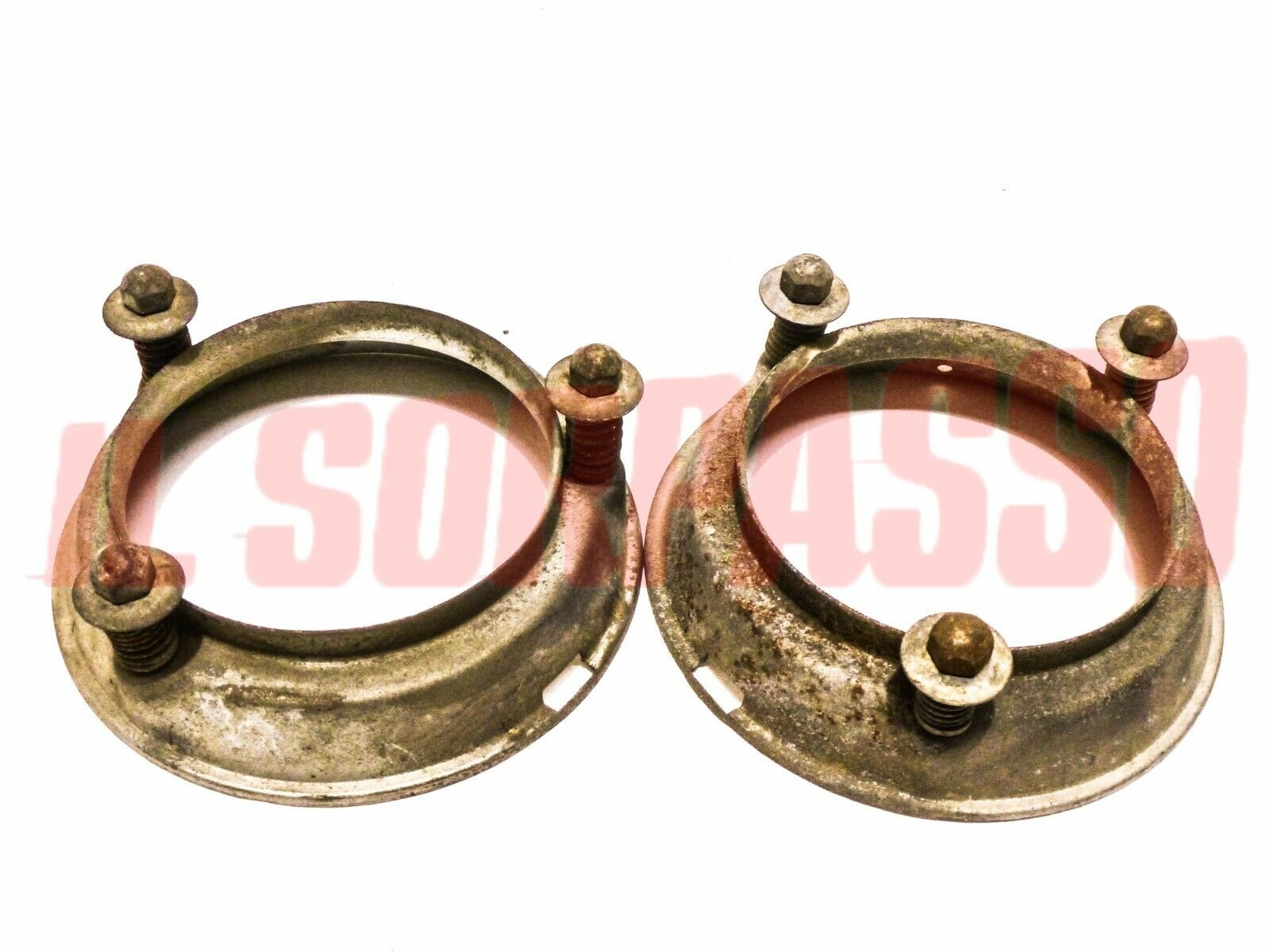 SEDI GHIERE FARI GRUPPI OTTICI FANALI FIAT 500 N D + BIANCHINA ORIGINALI USATI