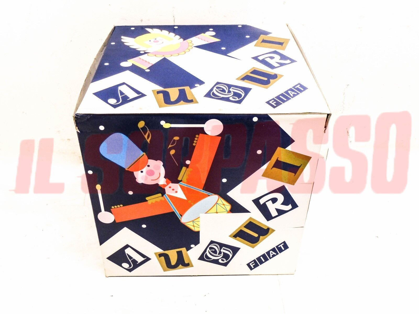 SCATOLA SCATOLONE BOX REGALO FIAT ANNI 70/80 500 600 850 126 127 128 124 125 131