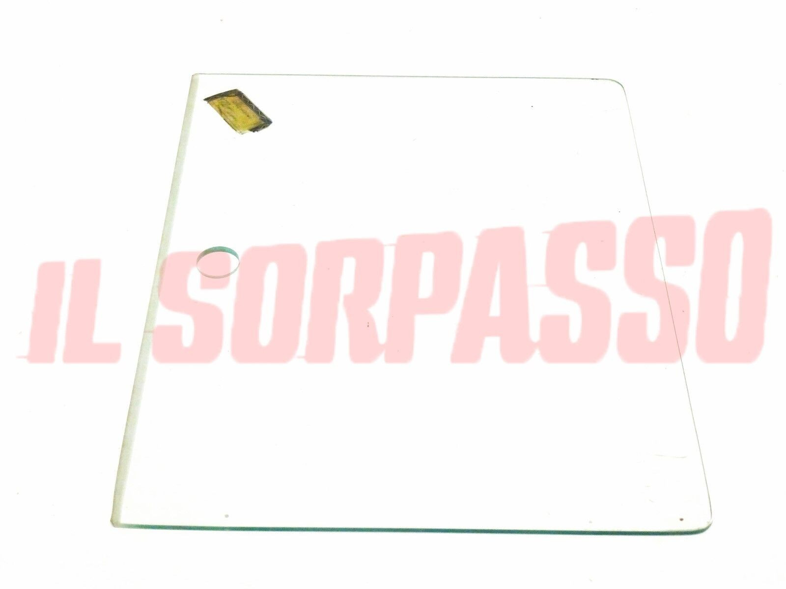 VETRO SCORREVOLE PORTA DESTRA O SINISTRA CON FORO  FIAT 682 N2 CAMION ORIGINALE