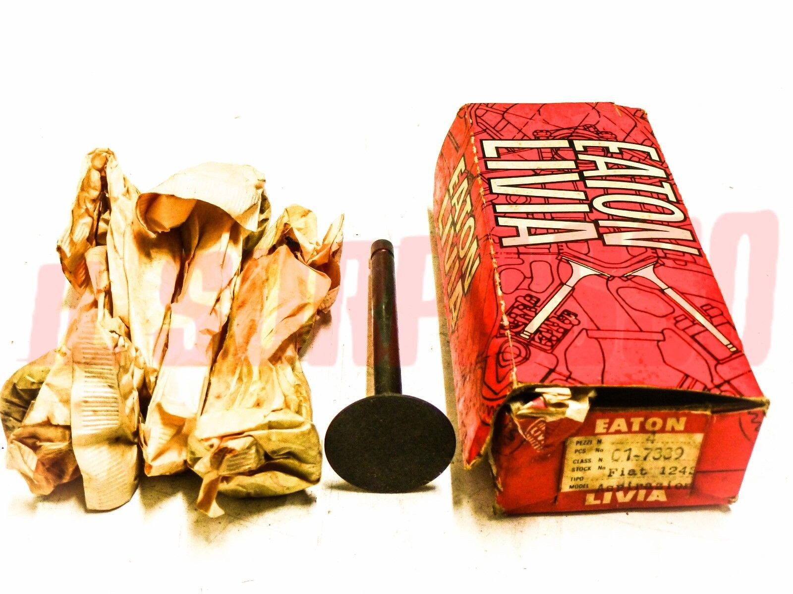 VALVOLE ASPIRAZIONE FIAT 124 SPORT COUPE SPIDER ORIGINALI LIVIA