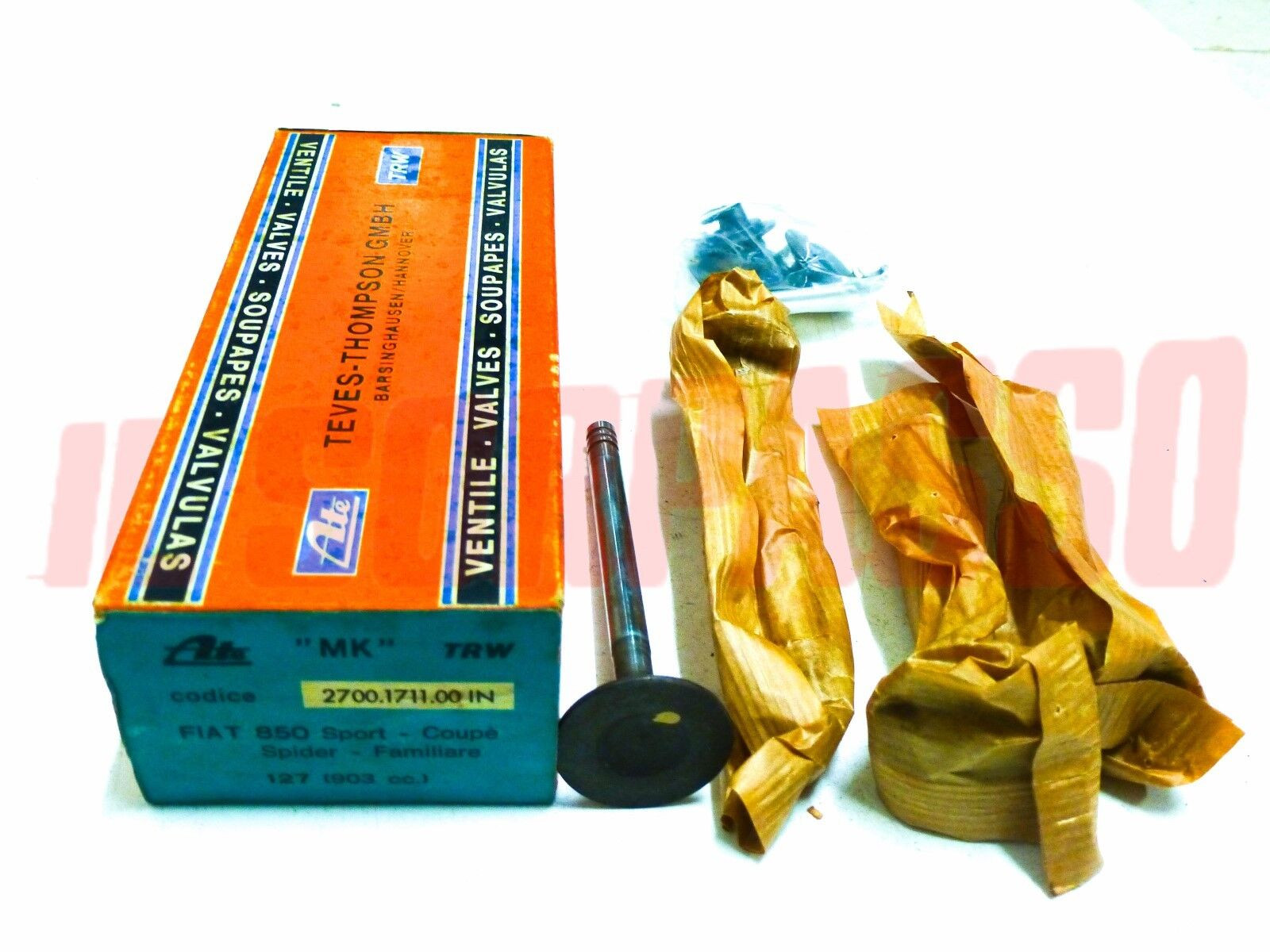 VALVOLE ASPIRAZIONE FIAT 850 SPORT SPIDER FAMILIARE 127 ORIGINALI ATE