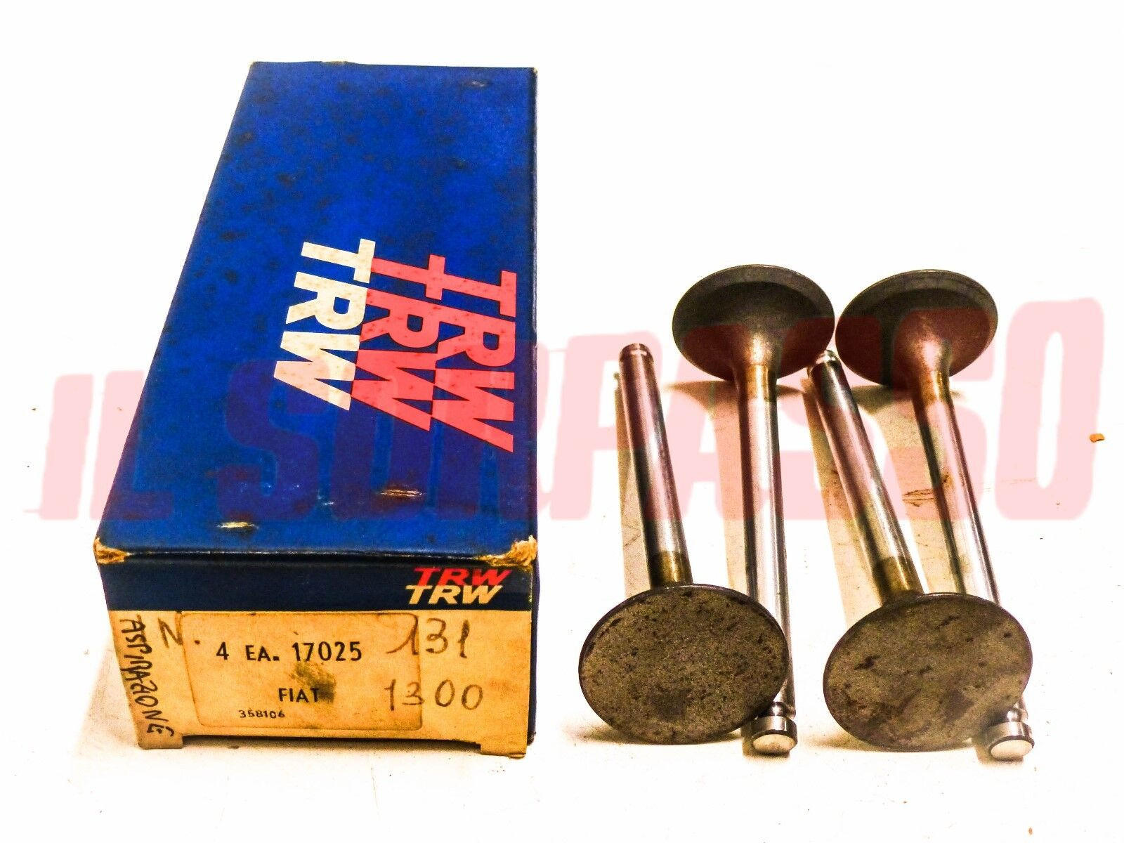 VALVOLE ASPIRAZIONE FIAT 131 1300 cc ORIGINALI TRW