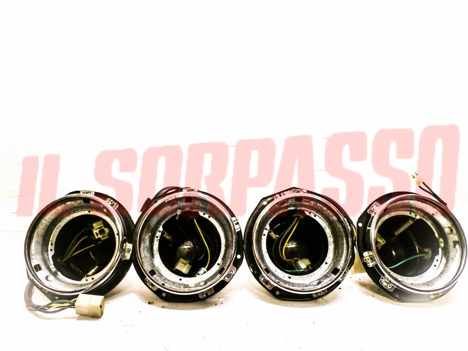 TAZZE FARO FANALI GRUPPI OTTICI FIAT DINO COUPE DAL 05.69 124 COUPE 2 3 CARELLO