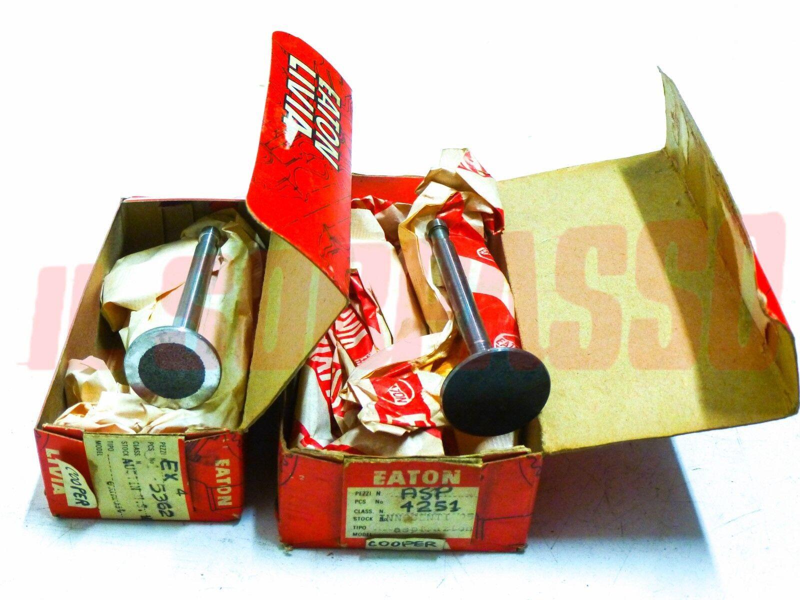 VALVOLE ASPIRAZIONE + SCARICO INNOCENTI MINI COOPER ORIGINALI LIVIA