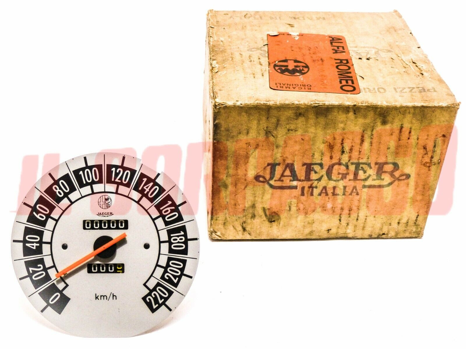 STRUMENTO CONTACHILOMETRI CRUSCOTTO ALFA ROMEO 2000 BERLINA ORIGINALE