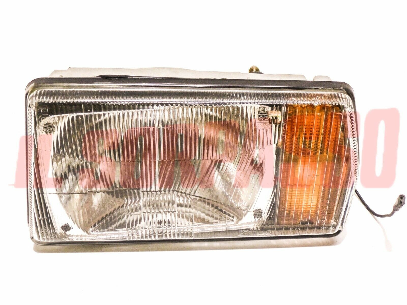 GRUPPO OTTICO FANALE FARO SINISTRO + FRECCIA LANCIA DELTA 1 SERIE CARELLO 