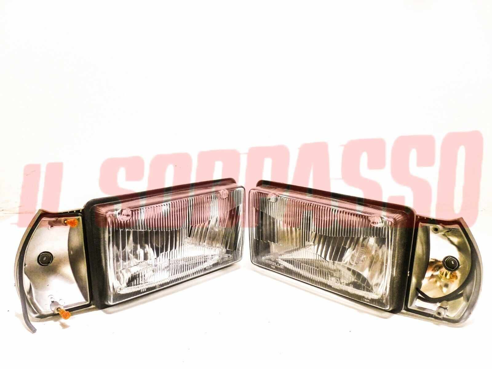 GRUPPI OTTICI FANALE FARO DESTRO SINISTRO ALFA ROMEO GIULIETTA 1977-85 CARELLO