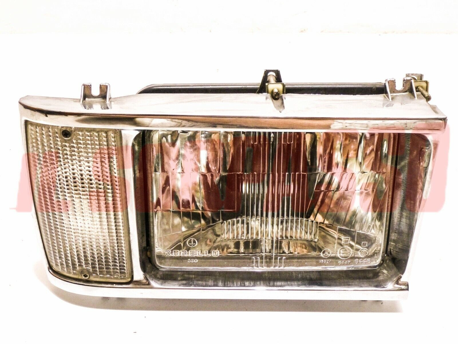 GRUPPO OTTICO FANALE FARO CORNICE FANALINO FRECCIA DESTRO AUTOBIANCHI A111