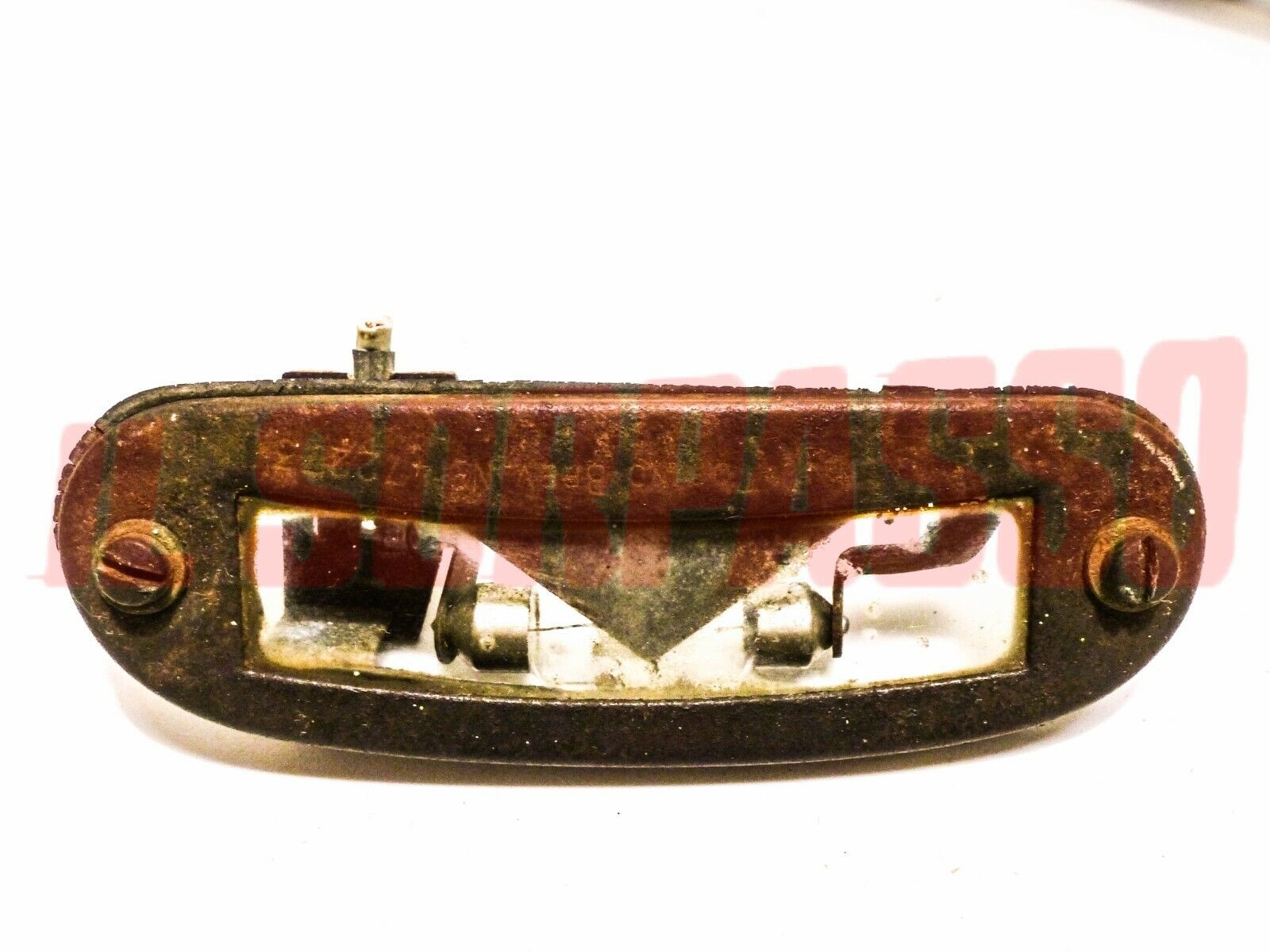 PORTA LAMPADA FANALE FANALINO LUCE TARGA AUTOBIANCHI BIANCHINA BERLINA SPIDER