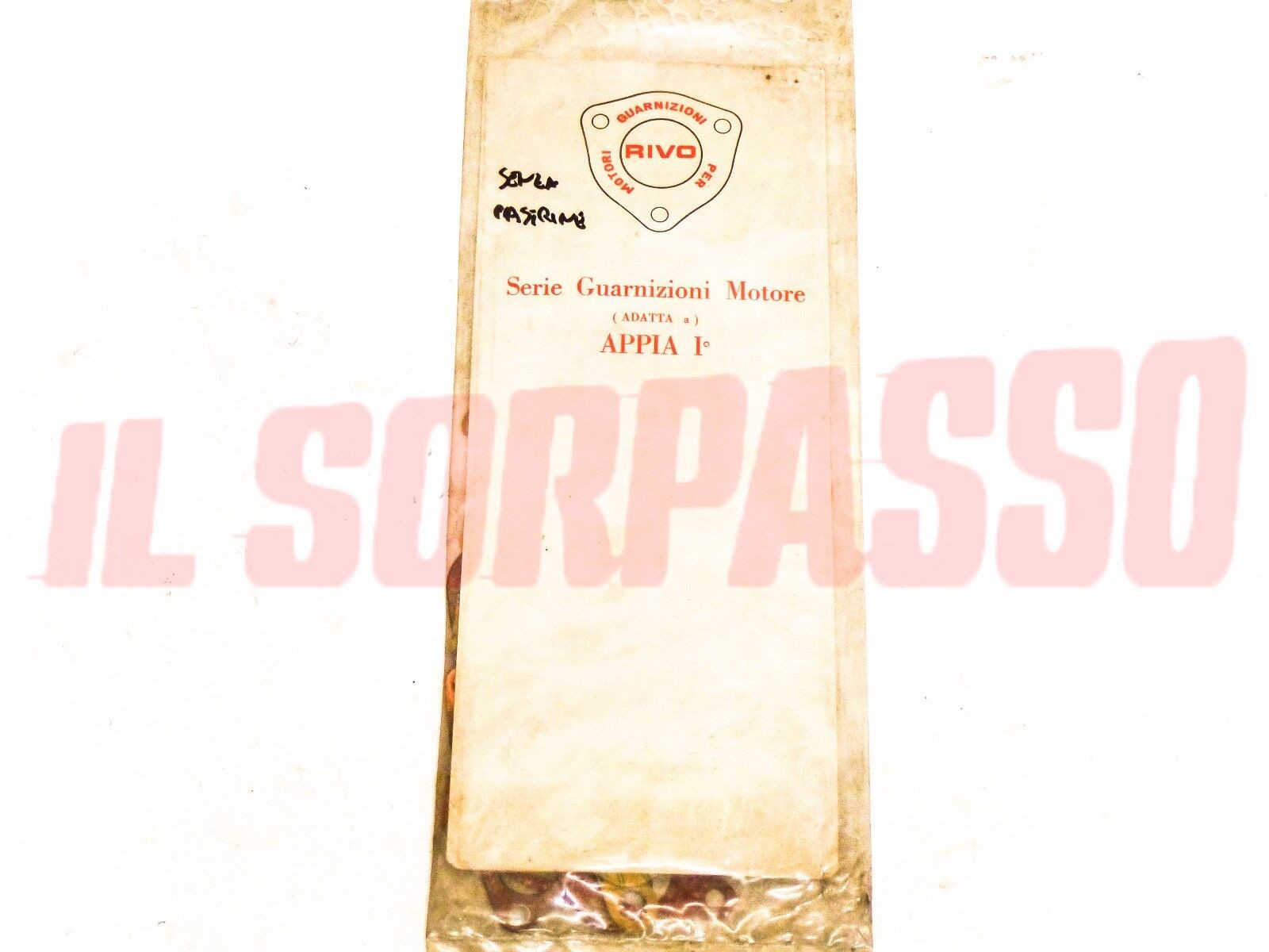 SERIE GUARNIZIONI MOTORE SENZA FERMI PIASTRINE LANCIA APPIA 1 SERIE ORIGINALI