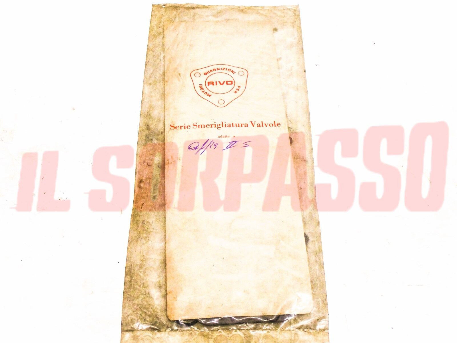 SERIE GUARNIZIONI SMERIGLIO VALVOLE LANCIA APPIA 2 SERIE ORIGINALI