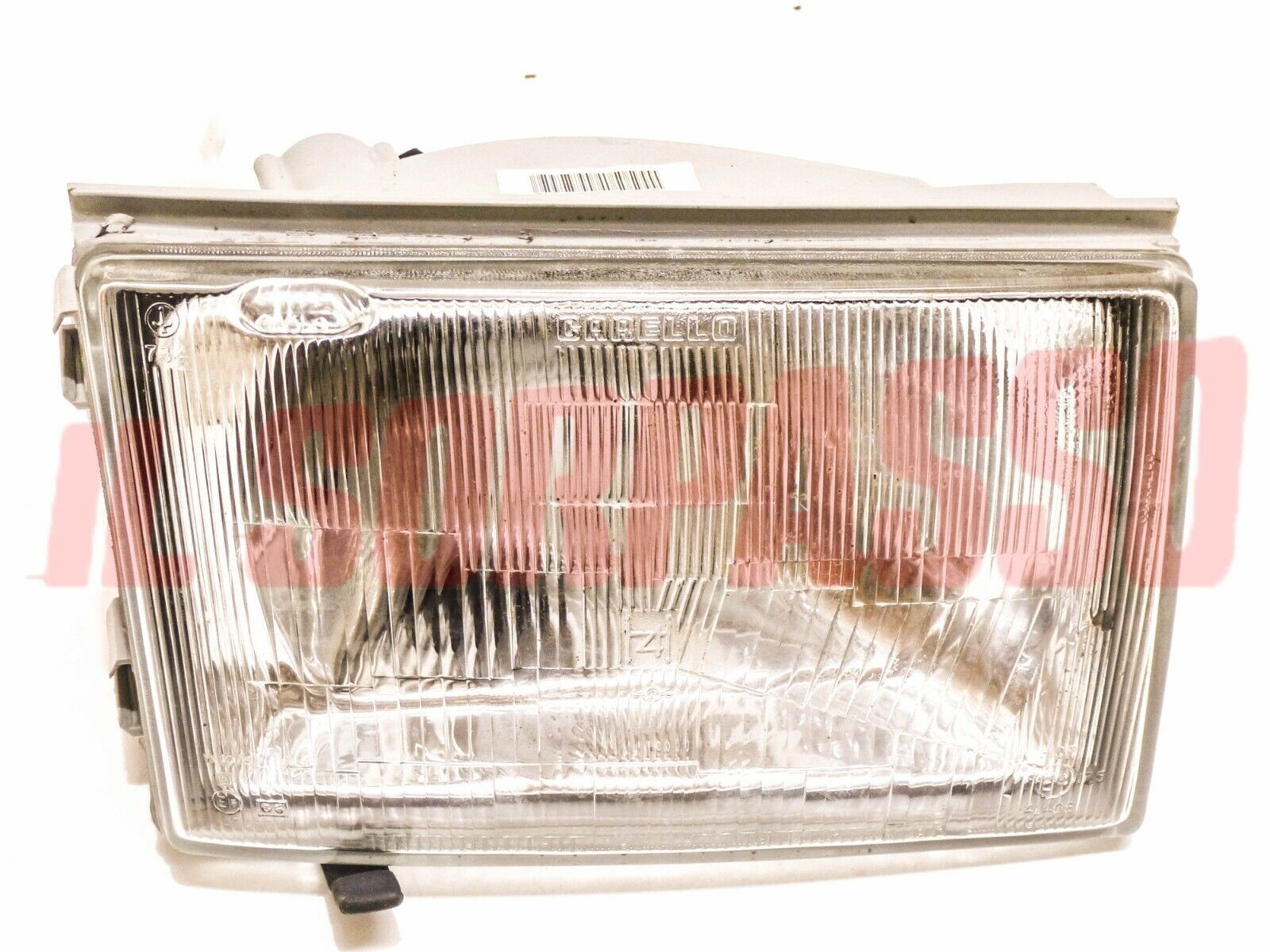 GRUPPO OTTICO DESTRO FANALE FARO FIAT CROMA + TURBO CARELLO H4 CON LAVAFARO