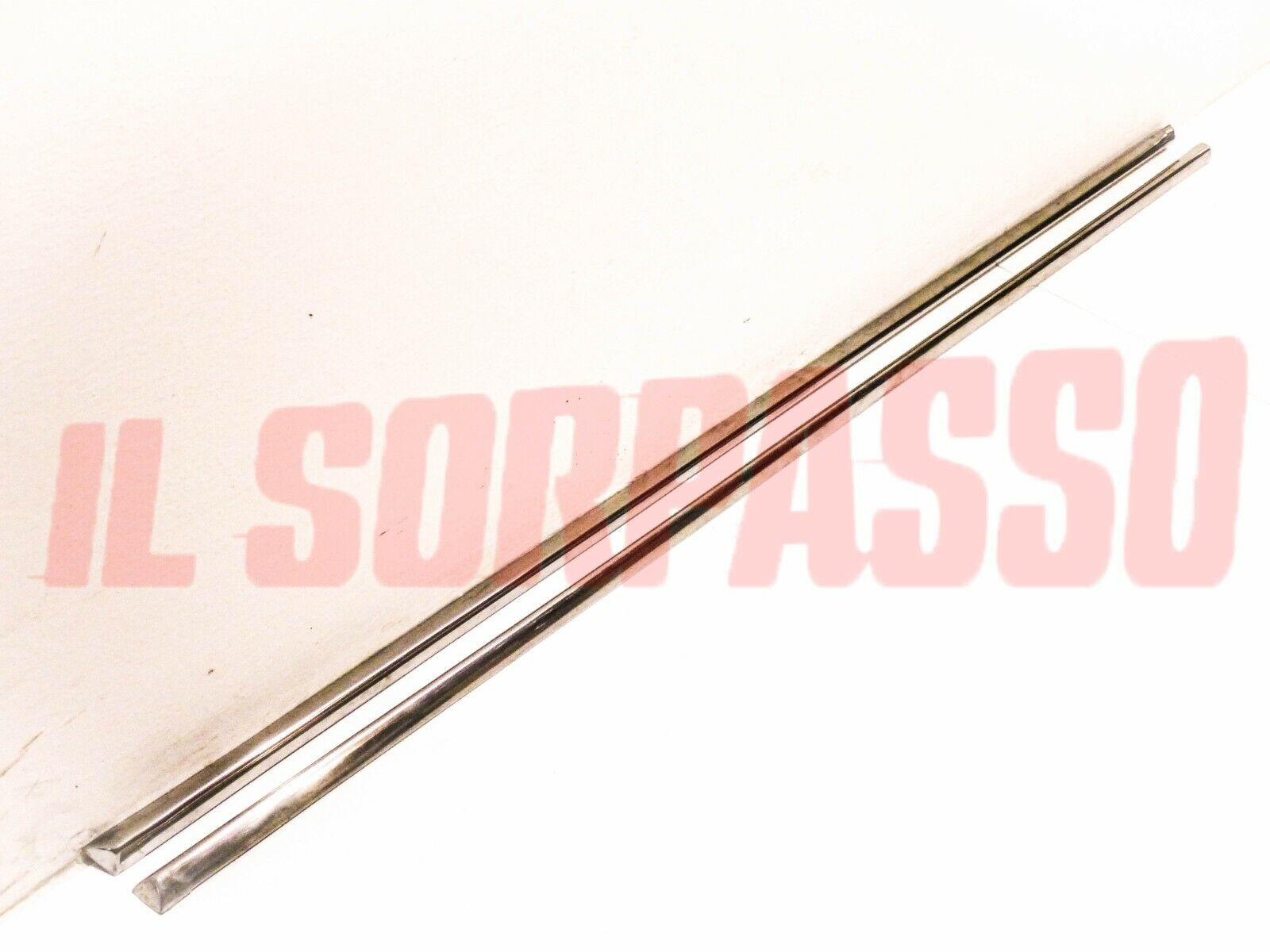 MODANATURE PROFILI SOTTOPORTA DESTRO SINISTRO FIAT 124 BERLINA 1 SERIE ORIGINALI