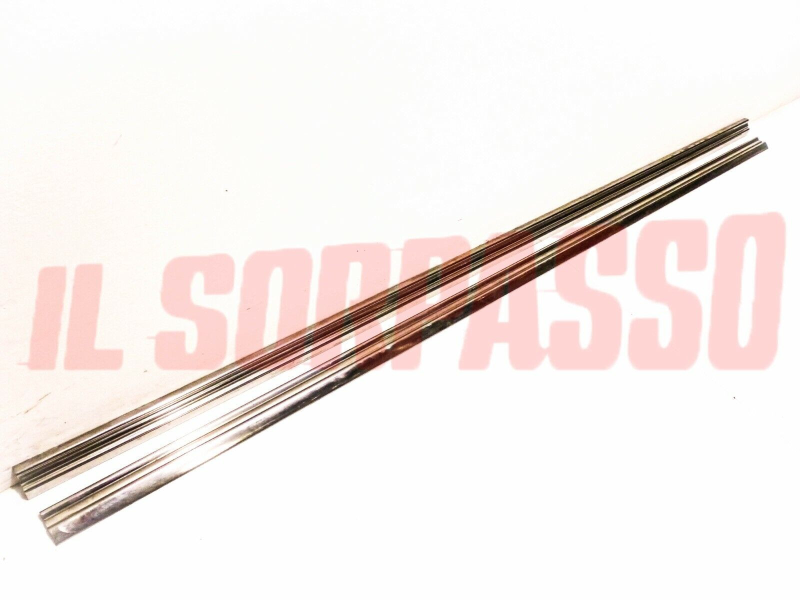 MODANATURE PROFILI SOTTOPORTA DESTRO SINISTRO FIAT 124 SPECIAL ORIGINALI