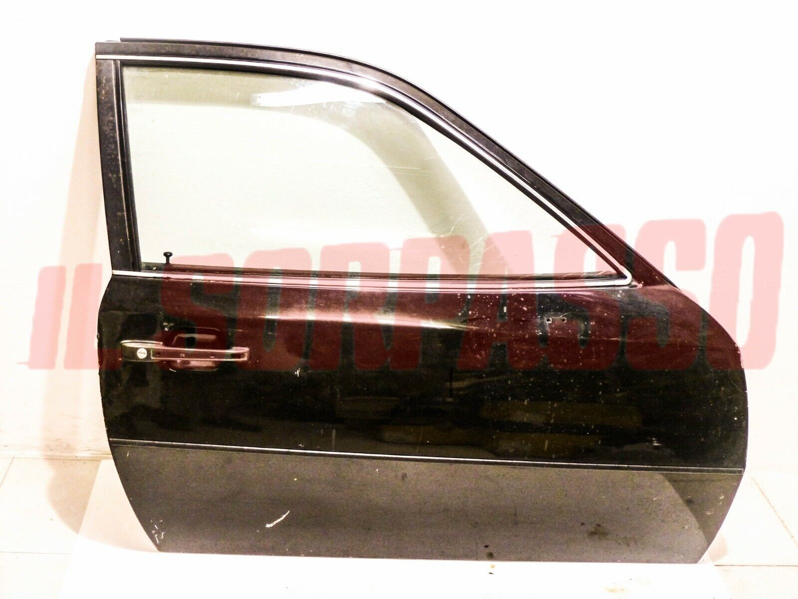 PORTA PORTIERA DESTRA VETRO MANIGLIA PANNELLO SERRATURA ALZAVETR PORSCHE 924 944