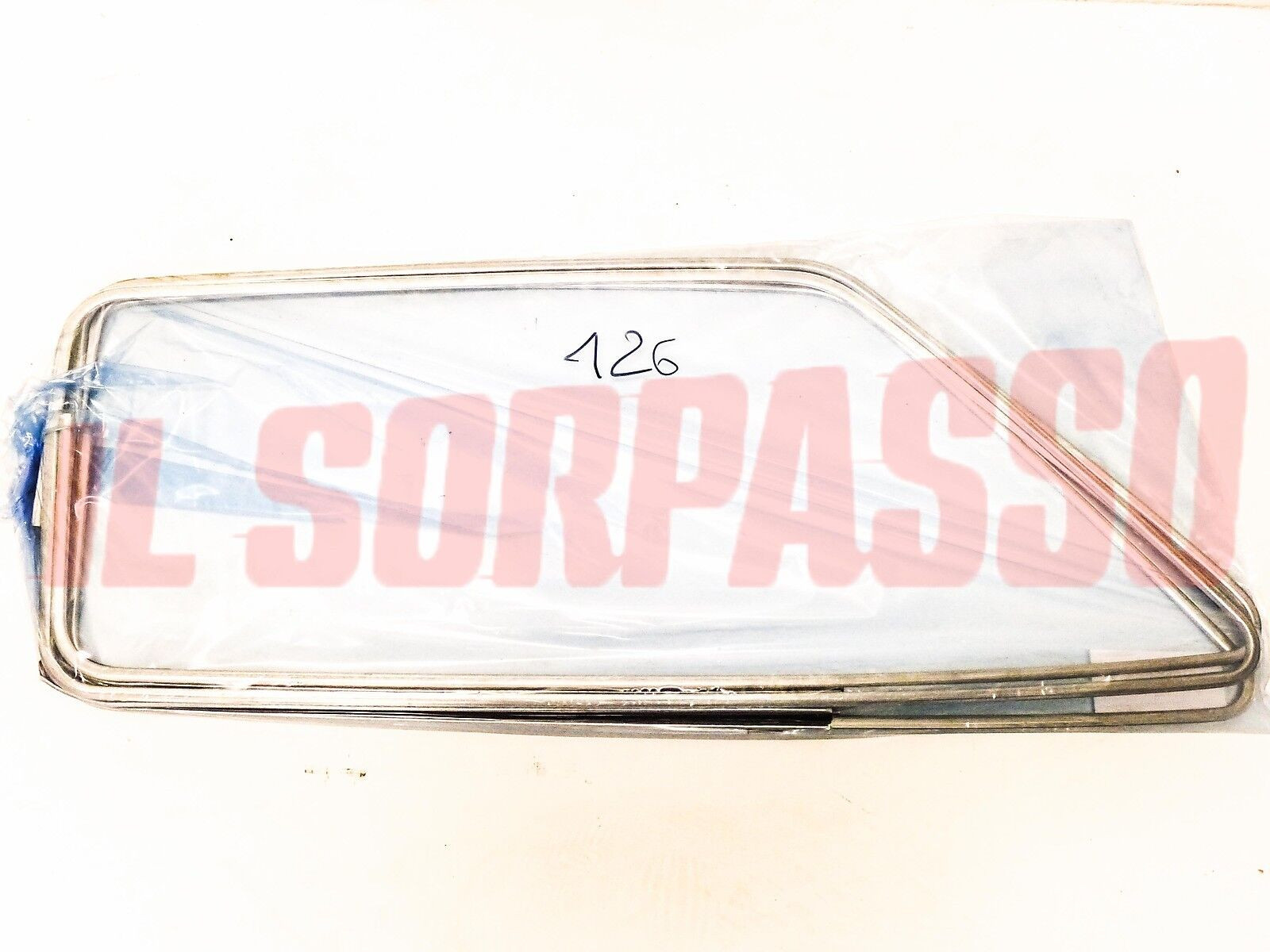 PROFILI RASAVETRI RASCHIAVETRI IN ALLUMINIO PORTE FIAT 126 1 SERIE