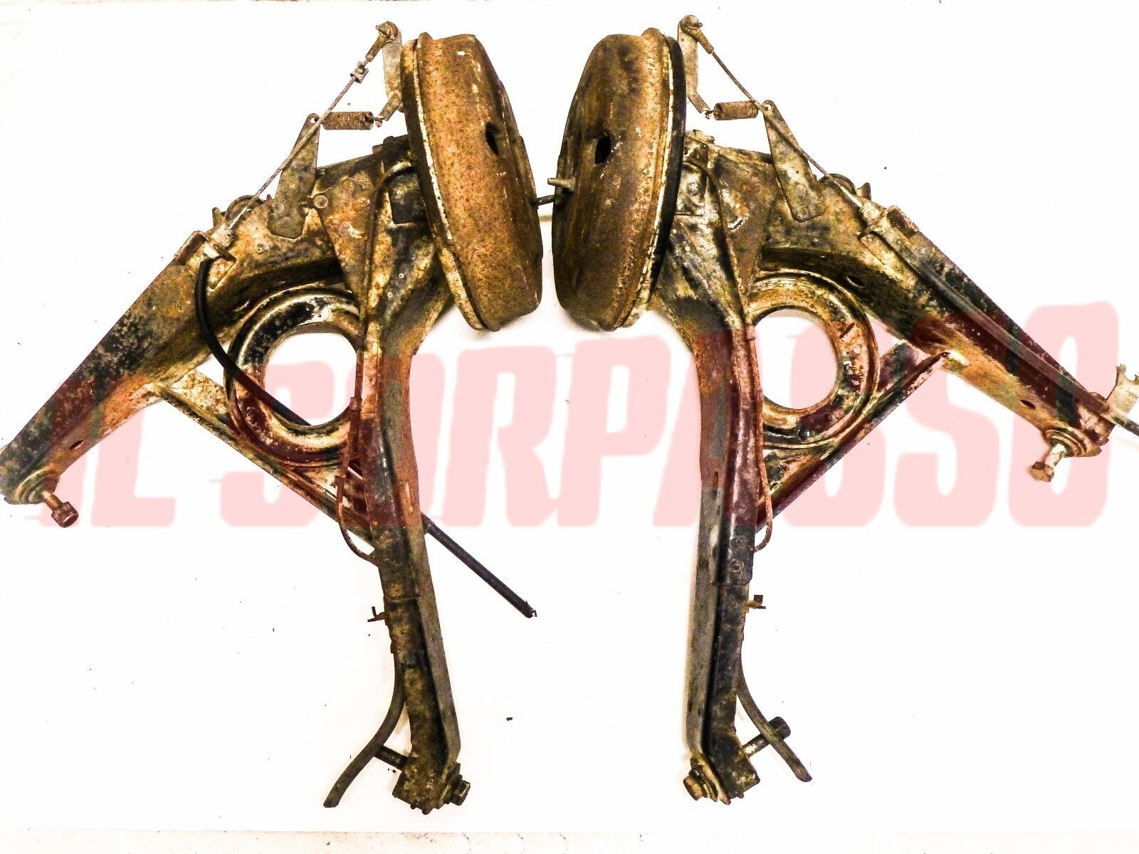 TRAPEZI SOSPENSIONI POSTERIORI FIAT 850 900 T E PULMINO CORIASCO PANORAMA