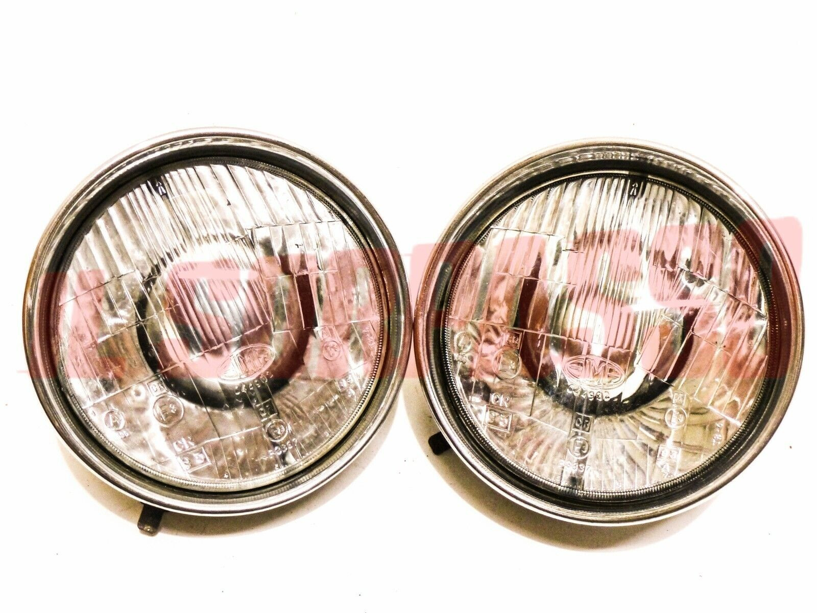 GRUPPI OTTICI FANALI CERCHI FARI FIAT 500 F L R GIARDINIERA BIANCHINA ELMA 