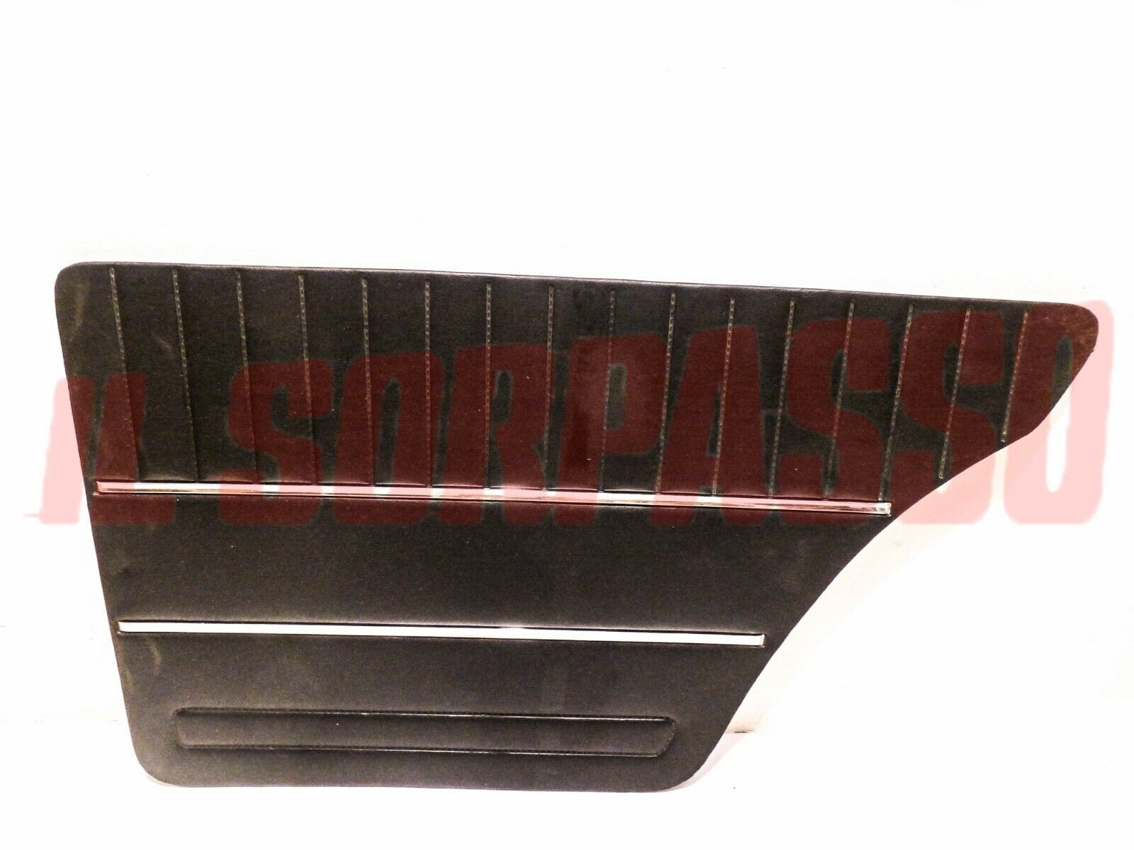 PANNELLO PORTA POSTERIORE DESTRO  FIAT 124 BERLINA NERO ORIGINALE