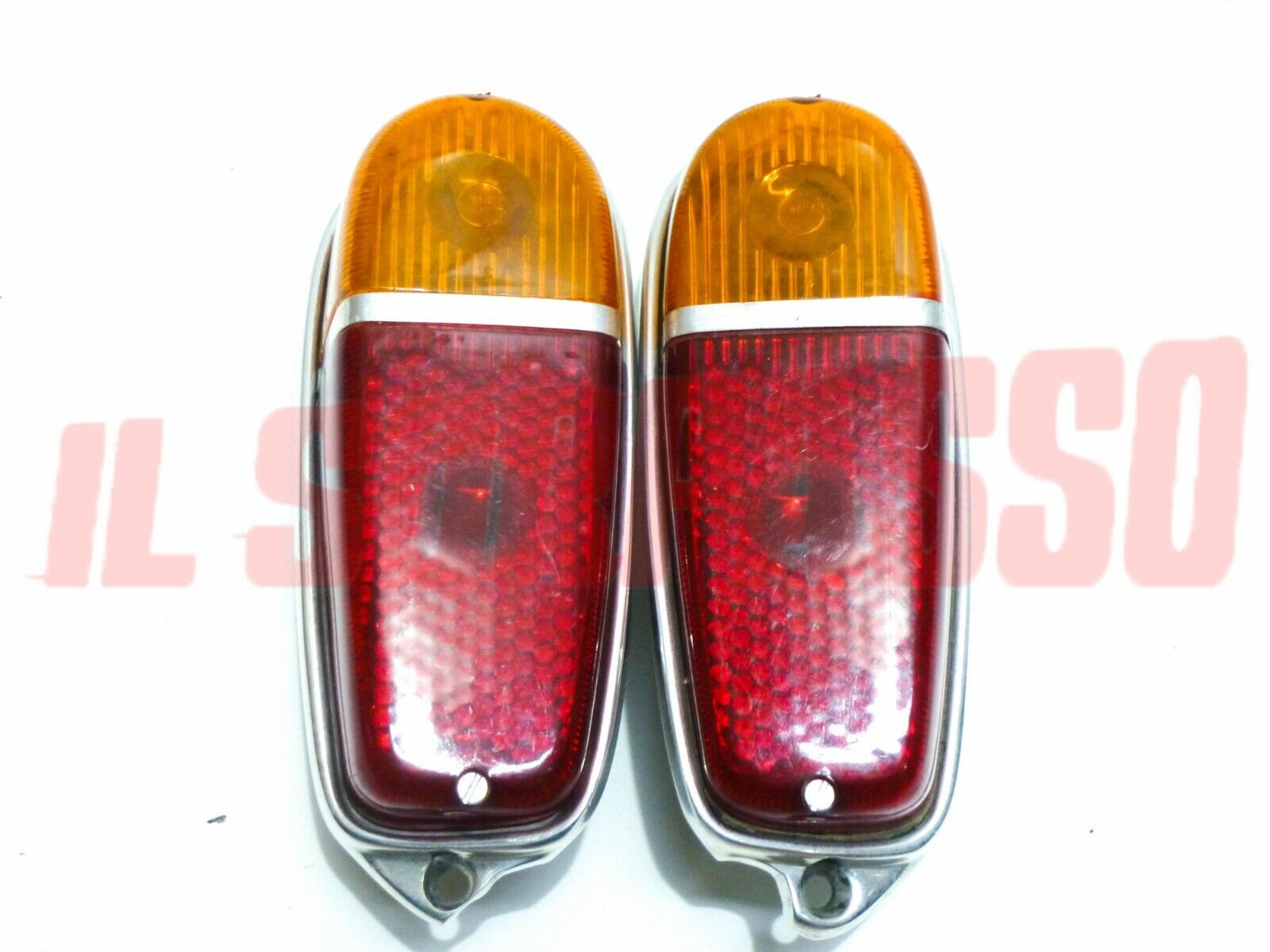 FANALI FARI POSTERIORI FIAT 600 2 SERIE ORIGINALI