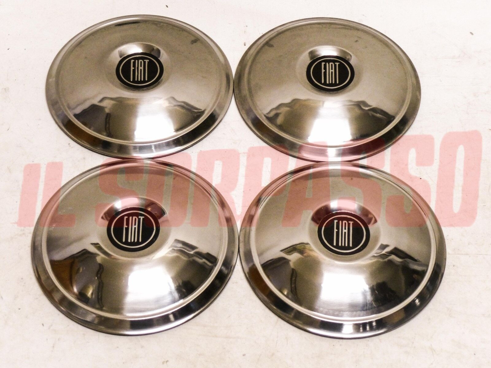 COPPE RUOTA BORCHIE CERCHI FIAT 1100 103 H D EXPORT SPECIAL