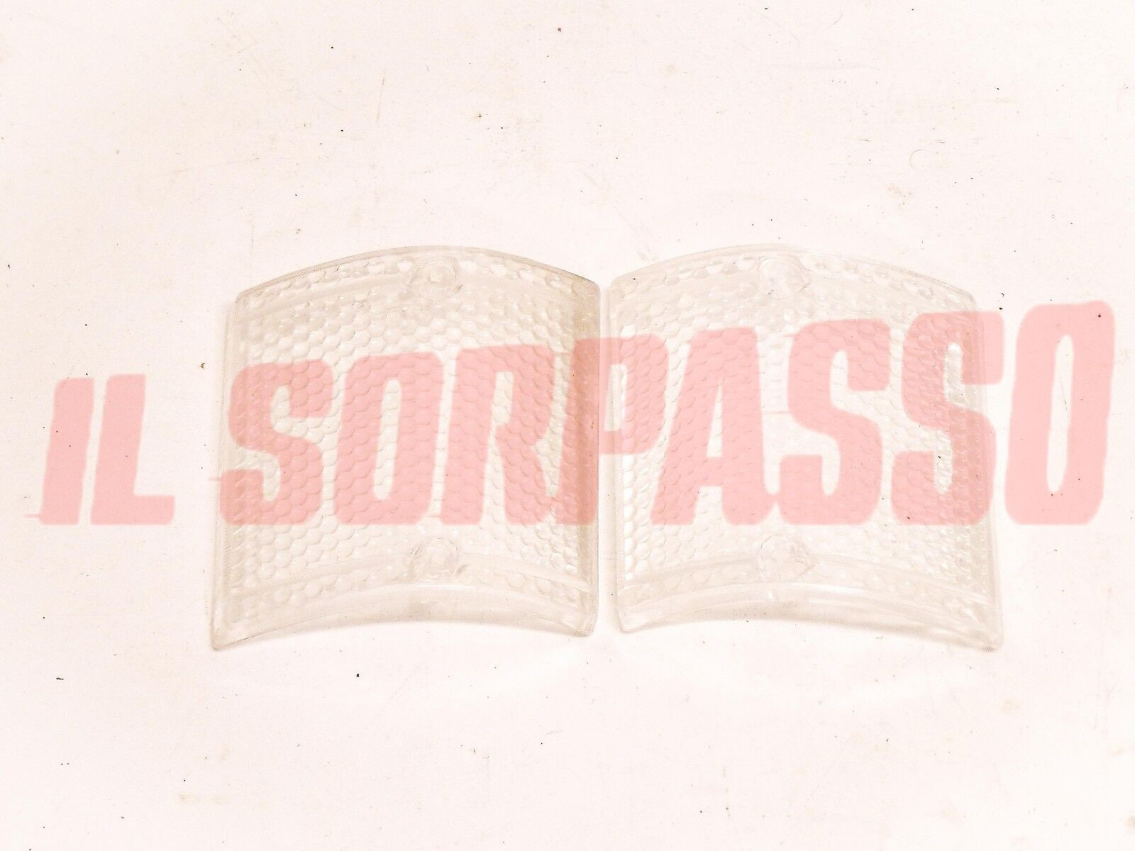 PLASTICHE FANALINI FRECCE BIANCHE FIAT 128 BERLINA RALLY ORIGINALI ALTISSIMO