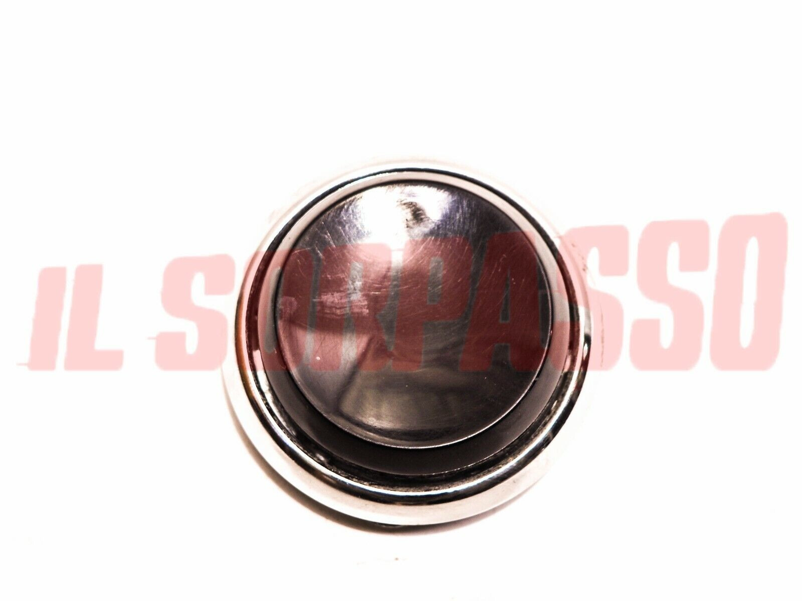 PULSANTE CLACSON ATTACCO A SPINOTTO VOLANTE STERZO FIAT 500 D F R  VITALONI