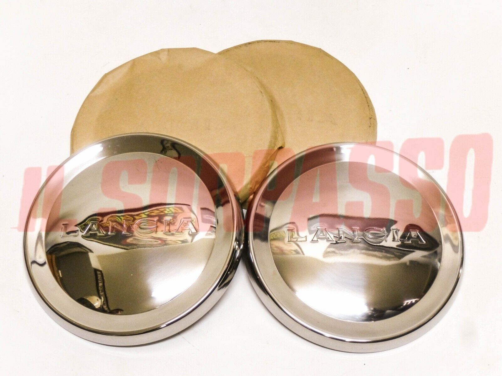 COPPE RUOTA CERCHI BORCHIE LANCIA FULVIA BERLINA COUPE 1 SERIE 2C