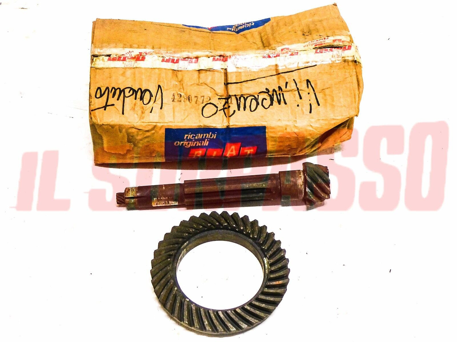 COPPIA CONICA 8X37 FIAT 850 SPECIAL COUPE SPORT SPIDER ORIGINALE FIAT