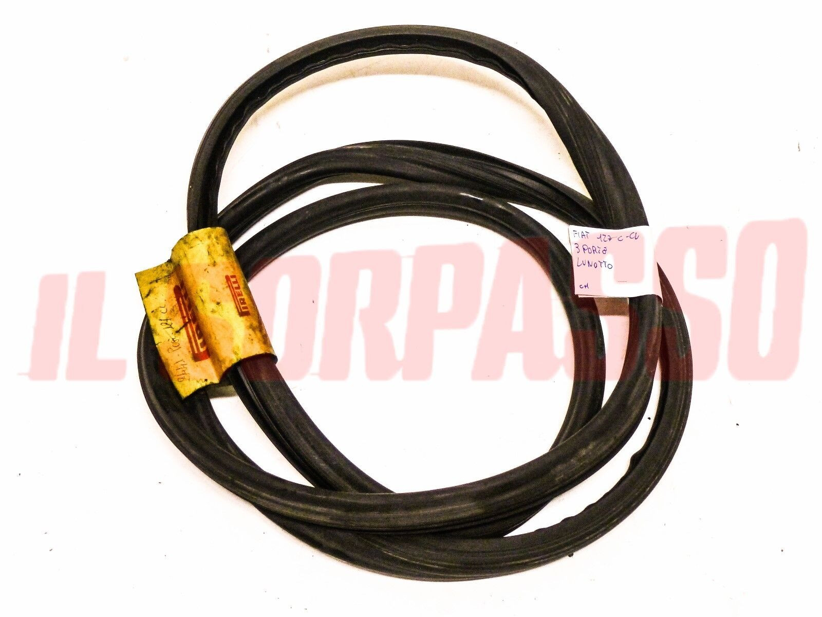 GUARNIZIONE VETRO LUNOTTO POSTERIORE FIAT 127 3 PORTE C CL SPORT