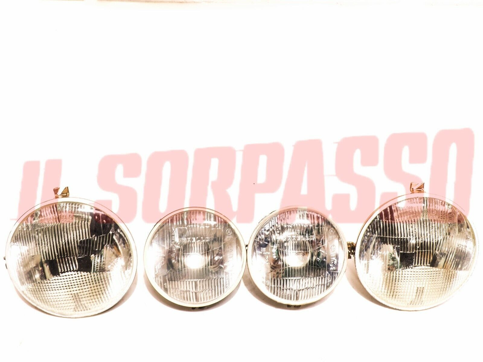 GRUPPI OTTICI FANALI FARI JODIO A.R GIULIA 1750 BERLINA GT 1750 2000 CARELLO