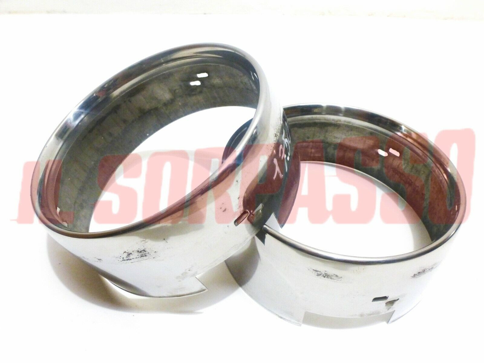 CORNICI CERCHI FARO INTERNI ALFA ROMEO GT 1750 1 SERIE ORIGINALI