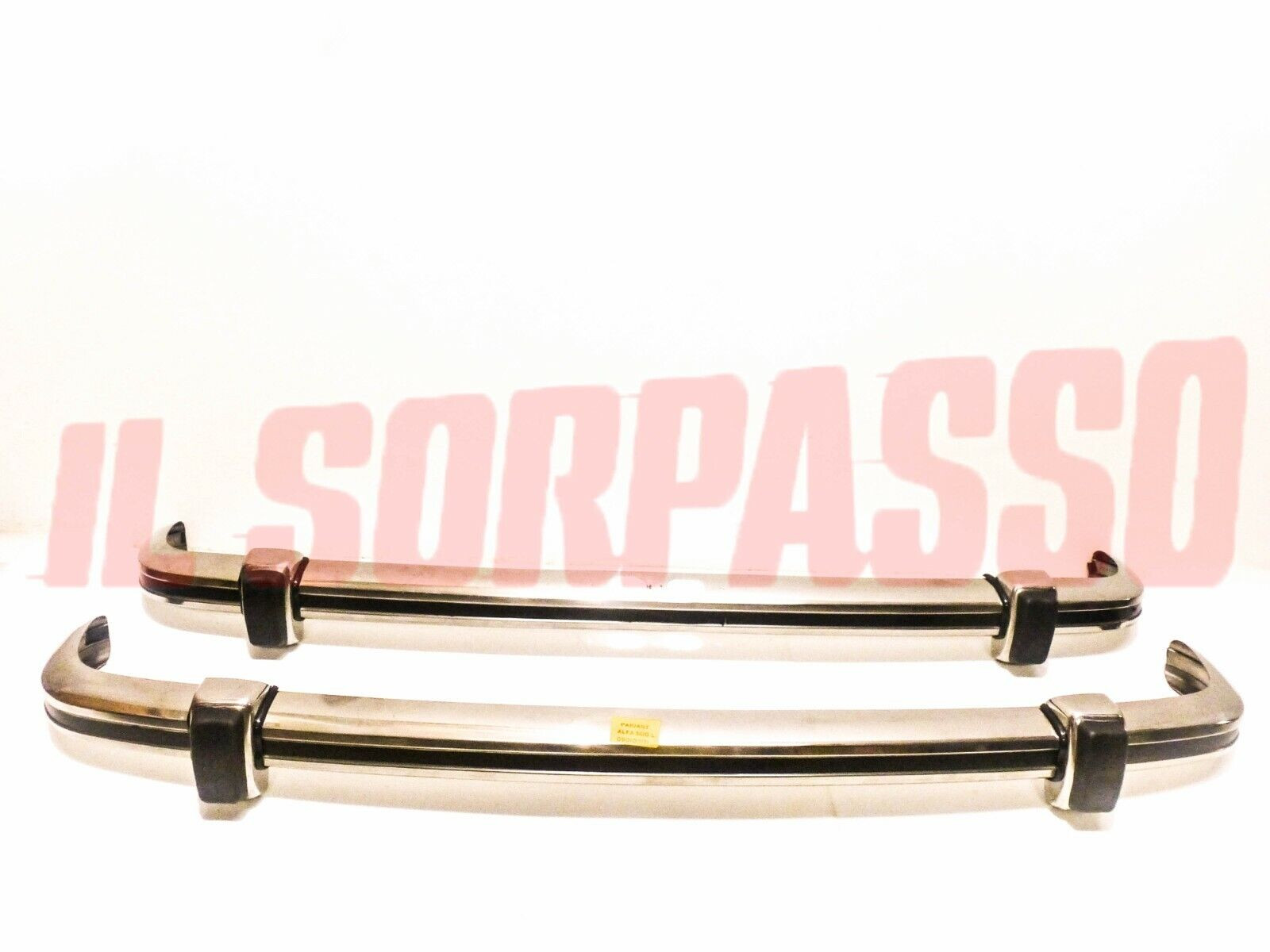 PARAURTI ANTERIORE + POSTERIORE + ROSTRI ALFA ROMEO ALFA SUD L ORIGINALI
