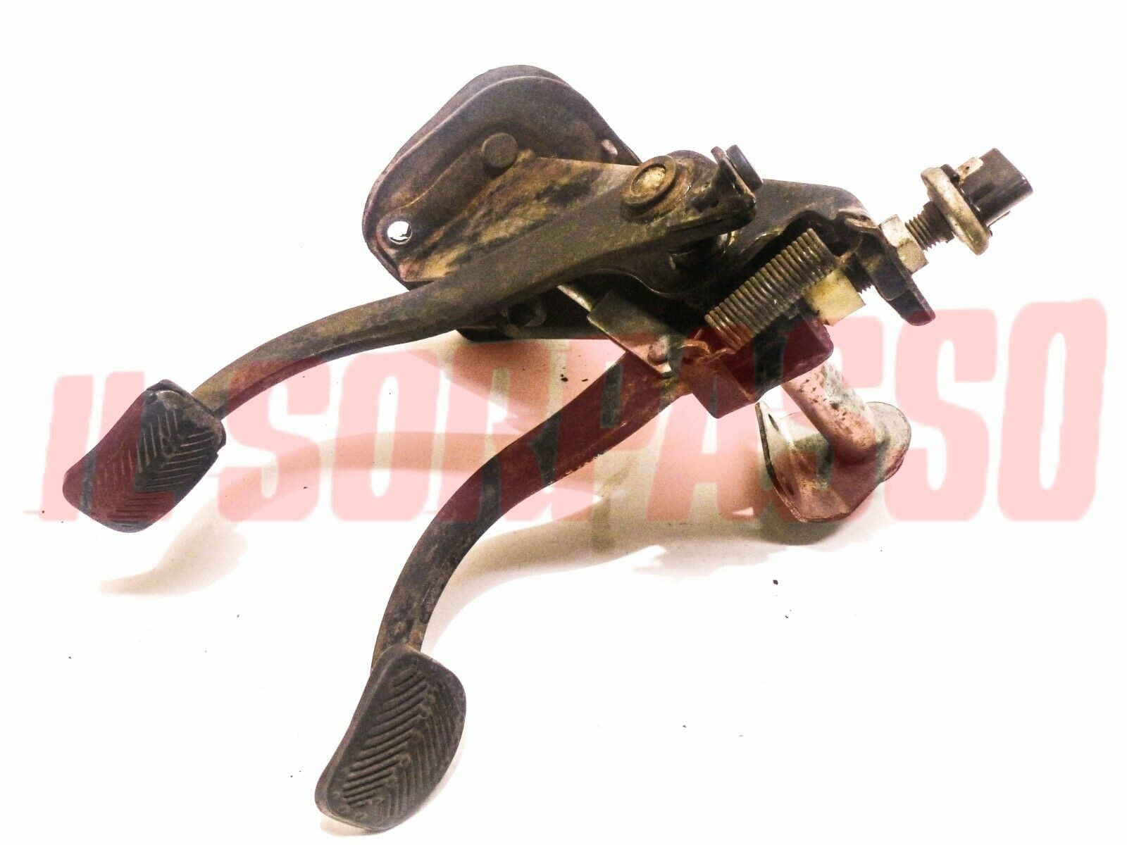PEDALIERA PEDALI FRENO FRIZIONE FIAT 850 COUPE SPIDER ORIGINALE