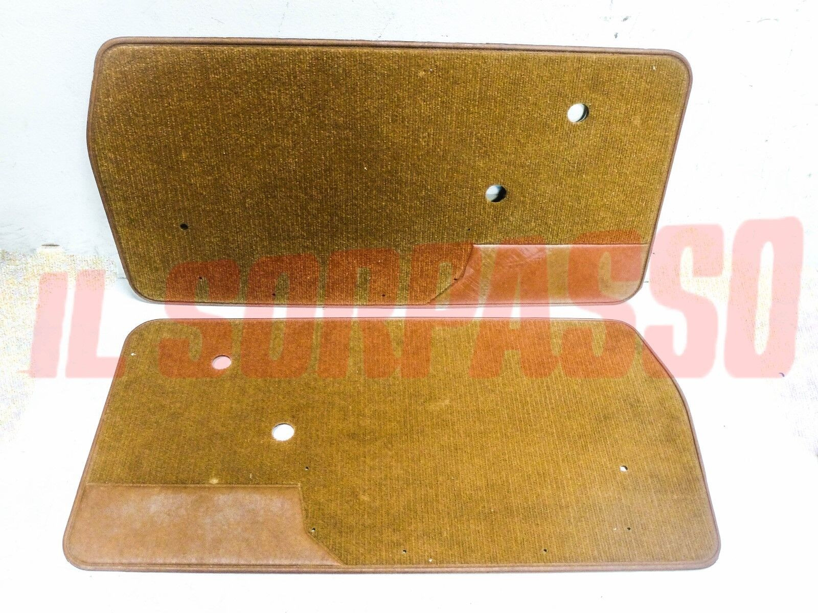 PANNELLI PORTA MOQUETTE MARRONE FIAT 126 PERSONAL ORIGINALI