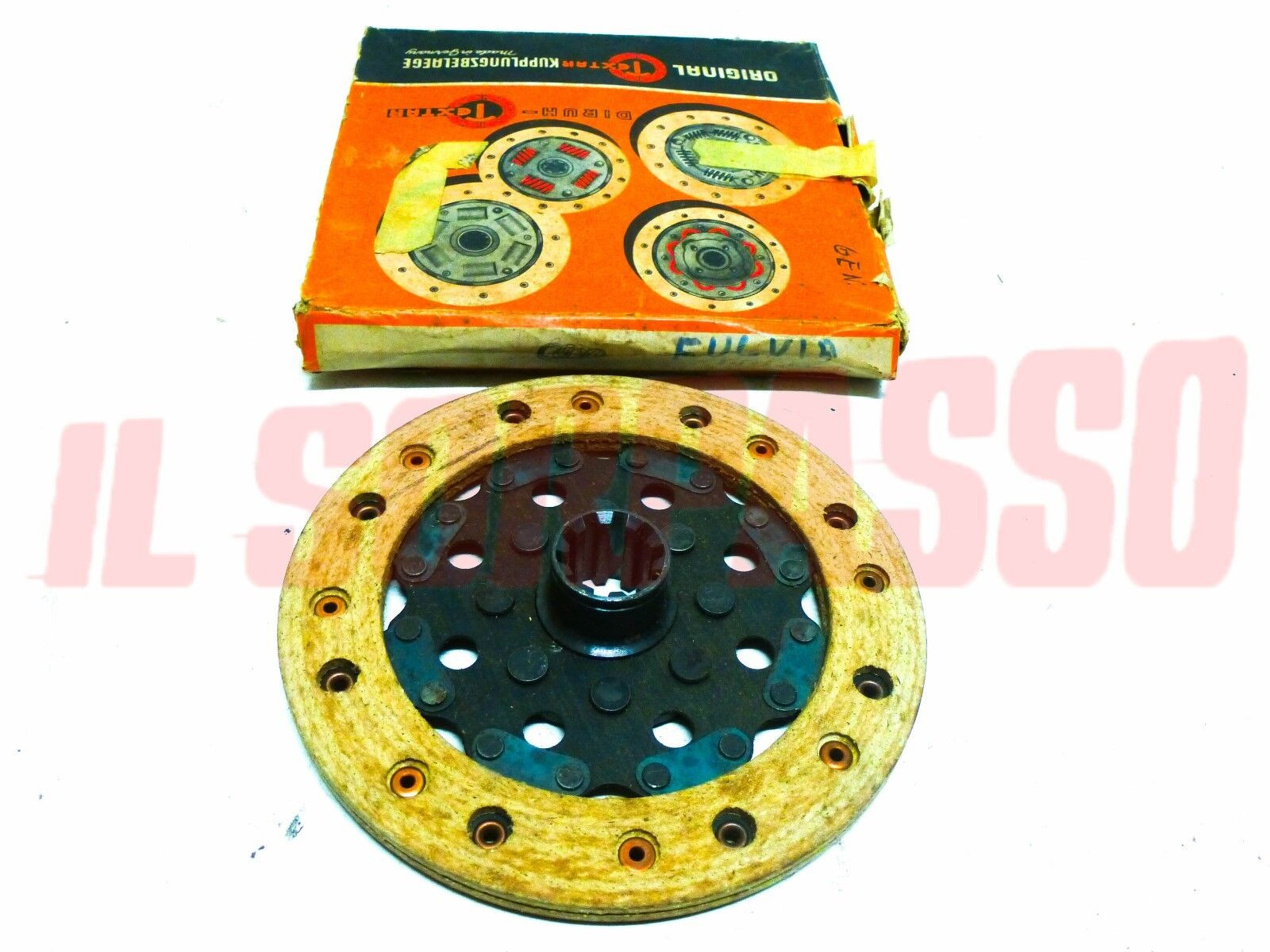 DISCO FRIZIONE LANCIA FULVIA BERLINA - COUPE TRACCE RADE ORIGINALE TEXAR