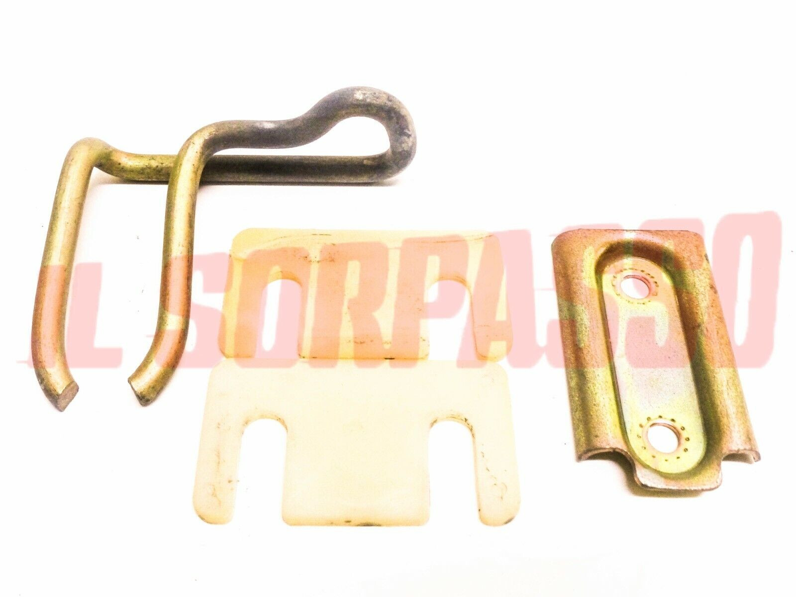 SCONTRO GANCIO COFANO POSTERIORE BAULE ALFA ROMEO ALFA 75 TURBO TS ORIGINALE