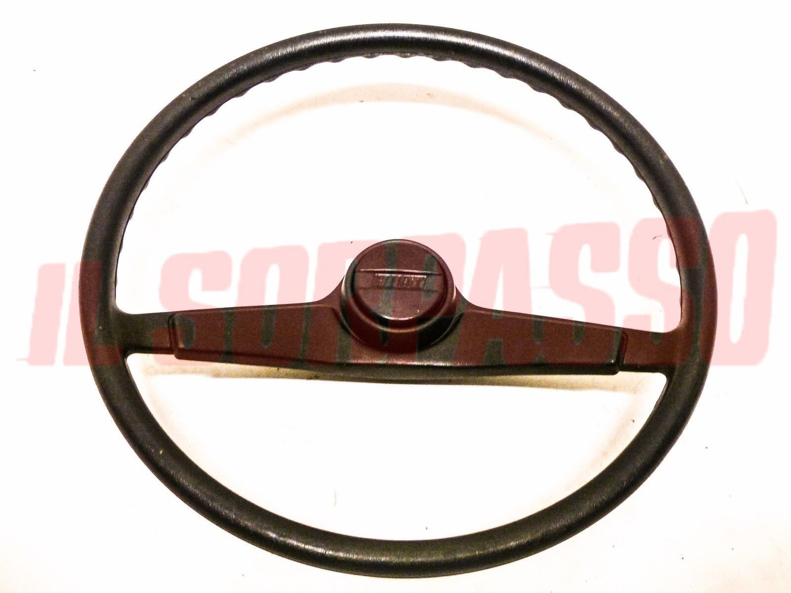 VOLANTE STERZO IMBOTTITO PULSANTE CLACSON FIAT 900 T E PULMINO PANORAMA CORIASCO
