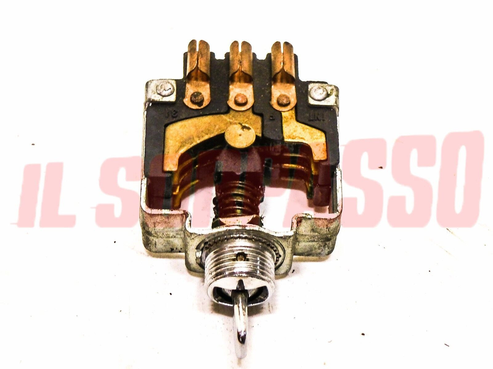 INTERRUTTORE CRUSCOTTO CROMATO FIAT 1800 2100 2300 BERLINA