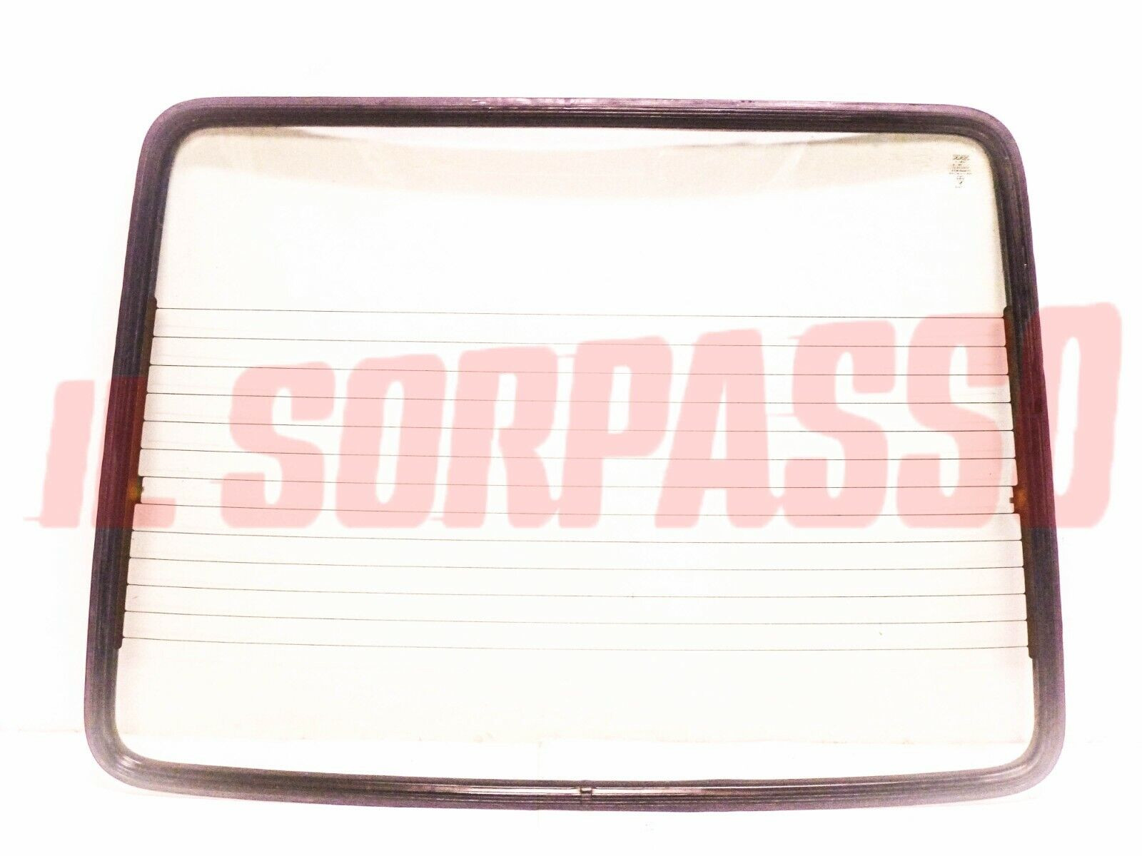 VETRO + GUARNIZIONE LUNOTTO PORTELLONE POSTERIORE ALFA ROMEO ALFA SUD SPRINT